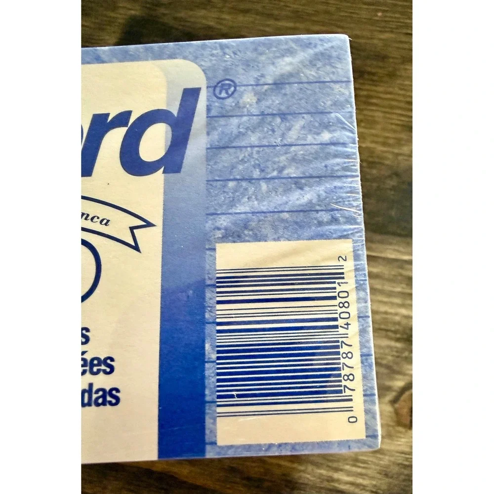 Oxford Ruled Index Cards 500 Count 3x5 White NEW Vintage 1996 Esselte 40801 USA